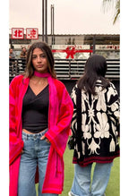 Short Pattern Play Cardigan