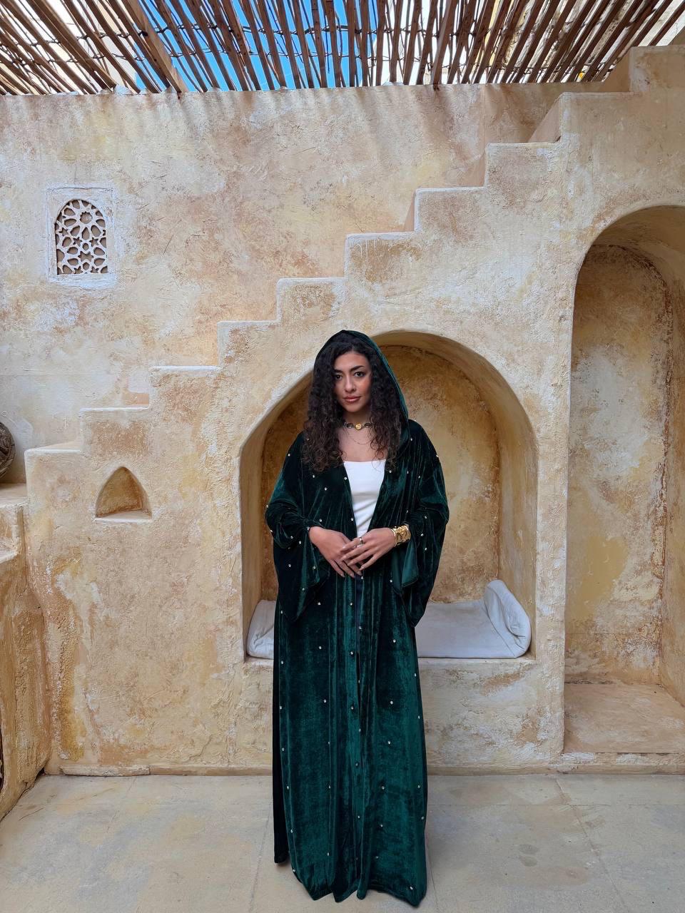 Velvet Luna Dot Kaftan