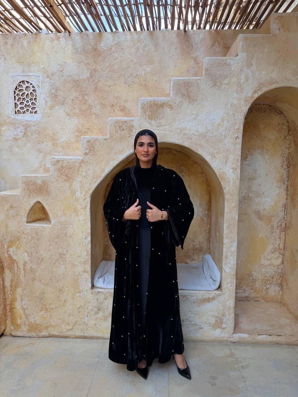 Velvet Luna Dot Kaftan