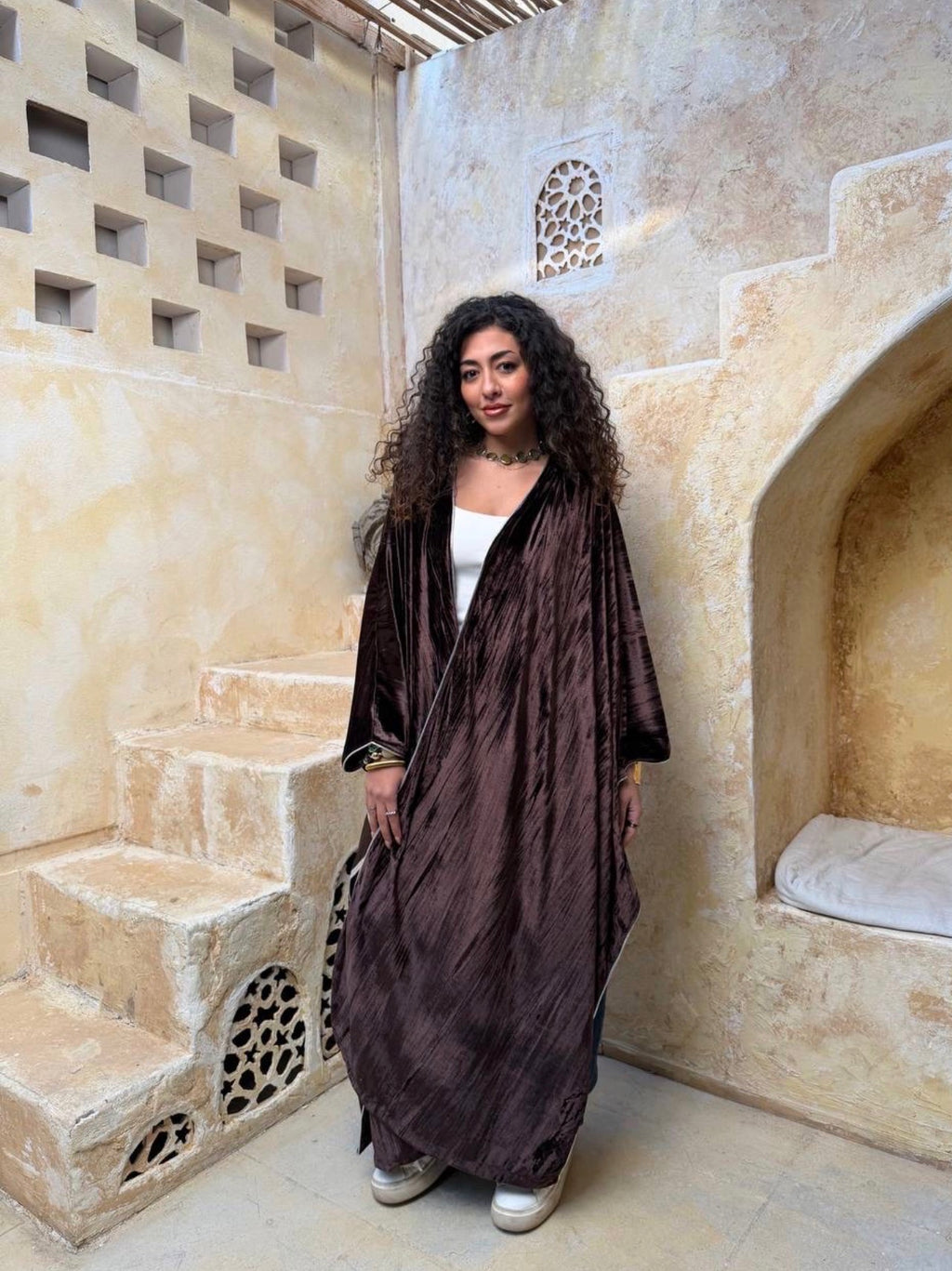 Velvet Dusk Kaftan