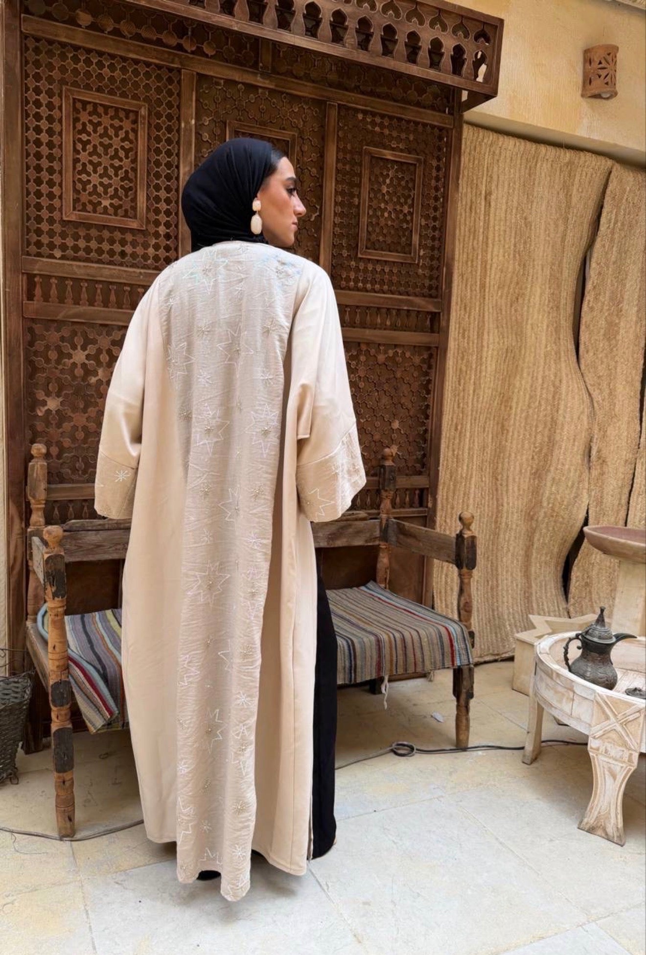 Linen Heirloom Kaftan