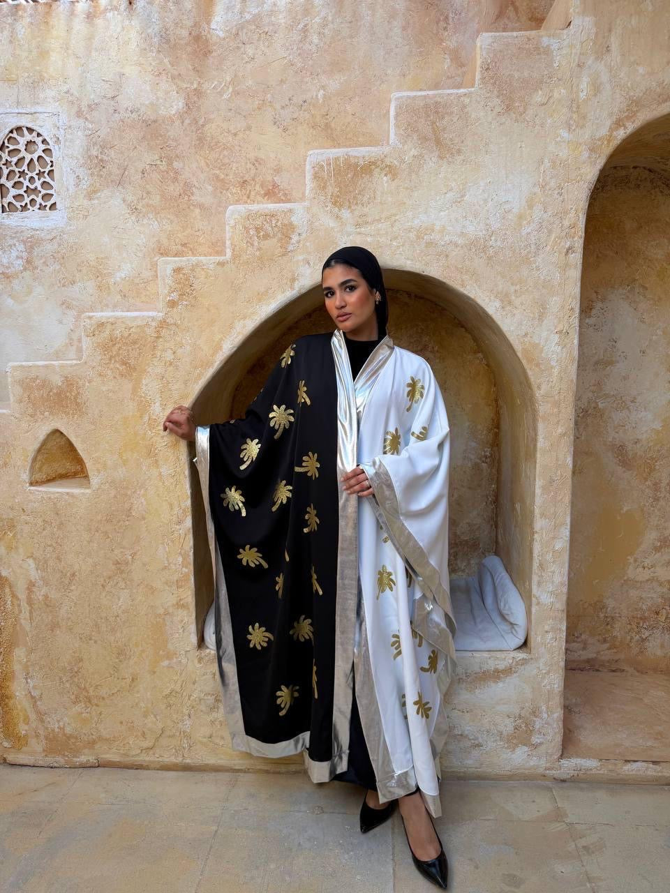 Golden Palm Dual Kaftan