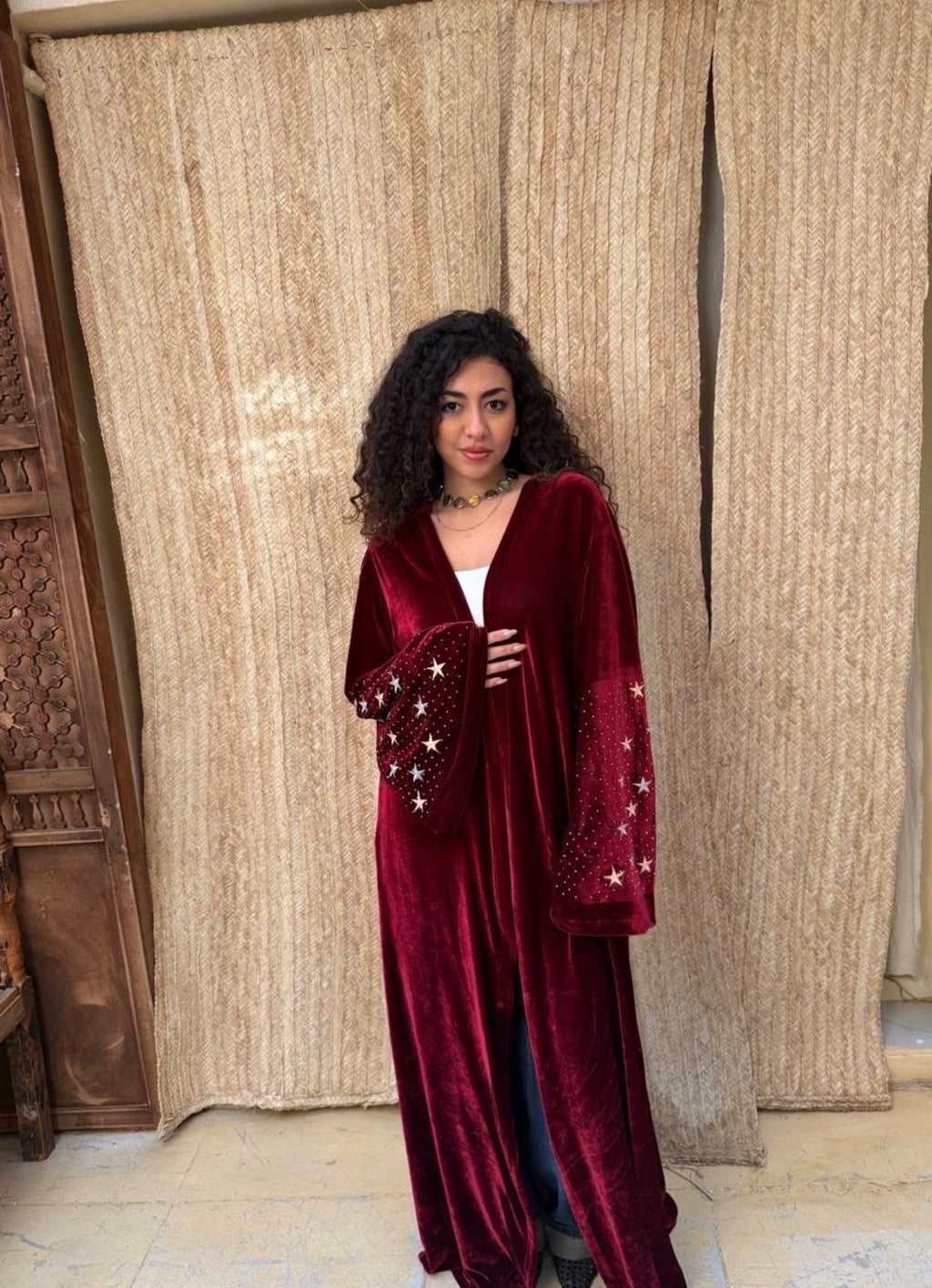 Stellar Velvet Kaftan