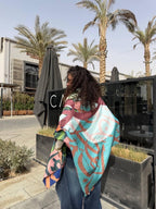 Geometry Nights Scarf