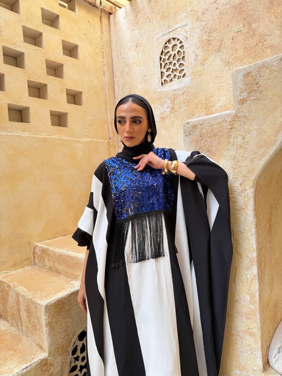 Fringe Square Kaftan