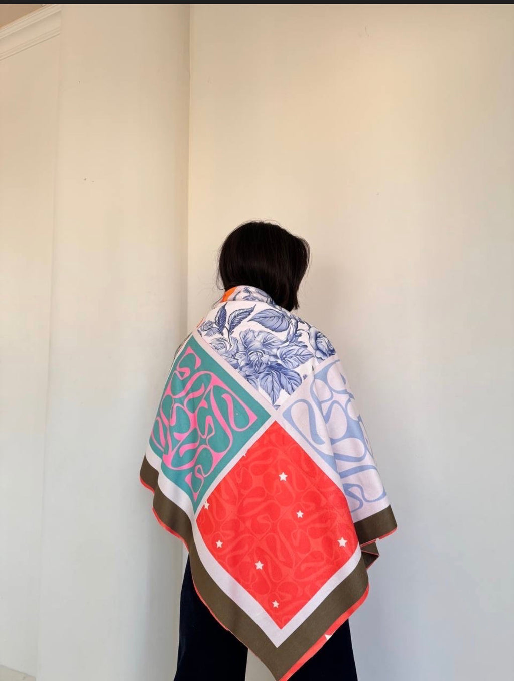 Colourful play scarf