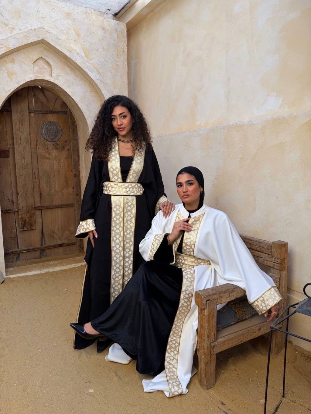 Andalus Belted Dress Arabian