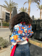 Nazar Pop Reversible Scarf