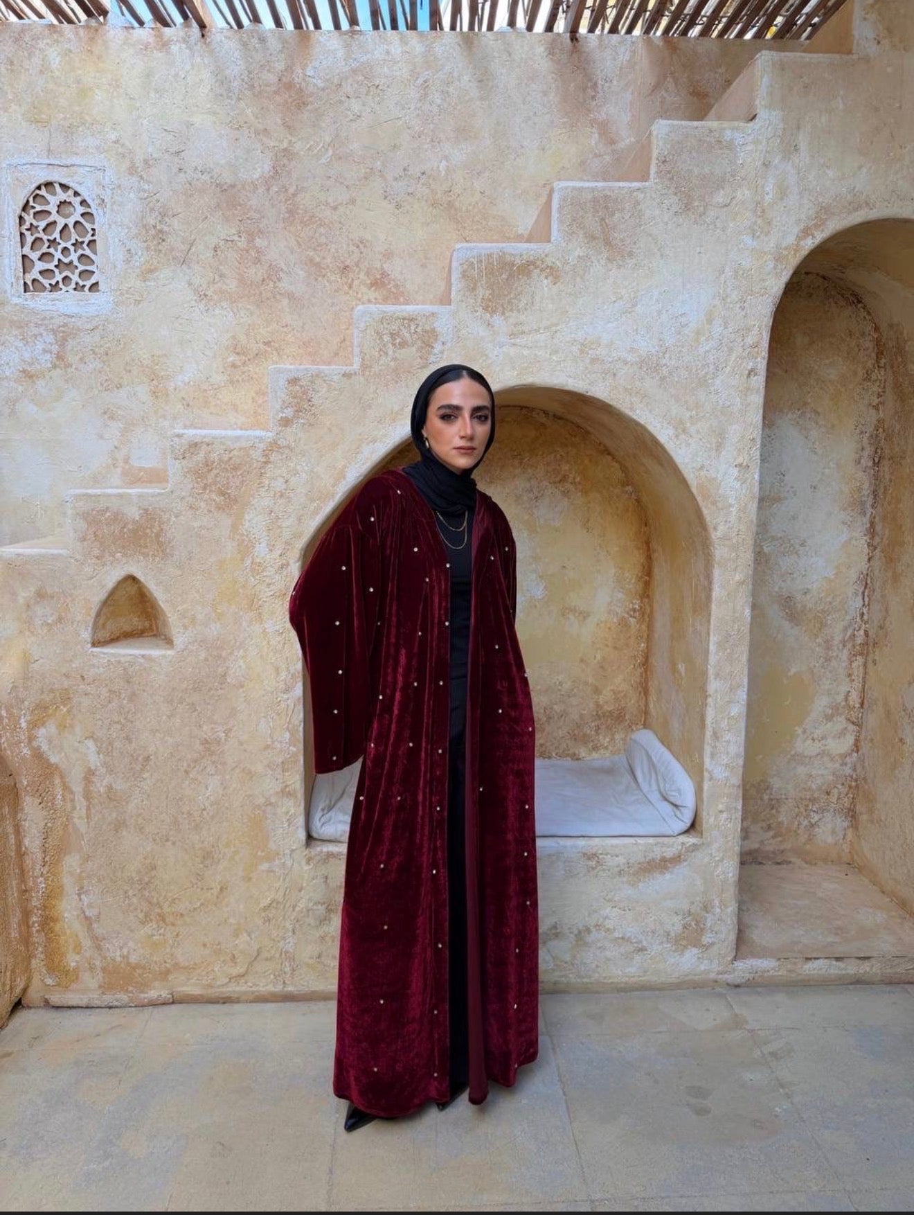 Velvet Luna Dot Kaftan