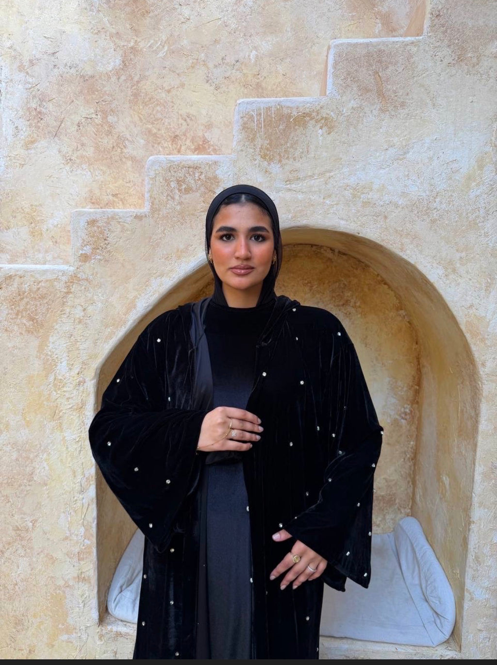 Velvet Luna Dot Kaftan