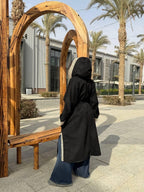 Suede Crescent Kaftan