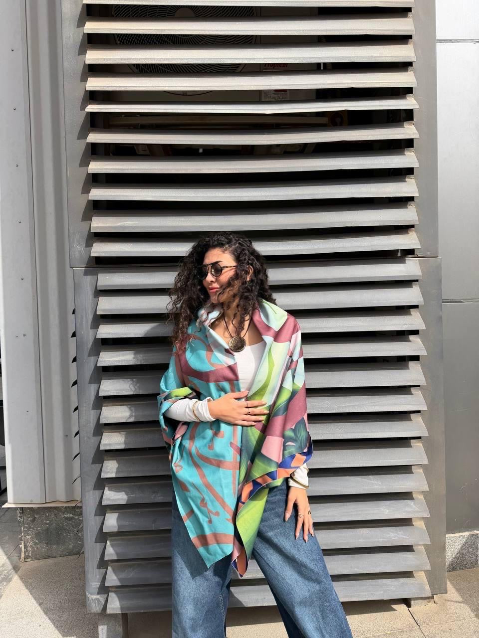 Geometry Nights Scarf