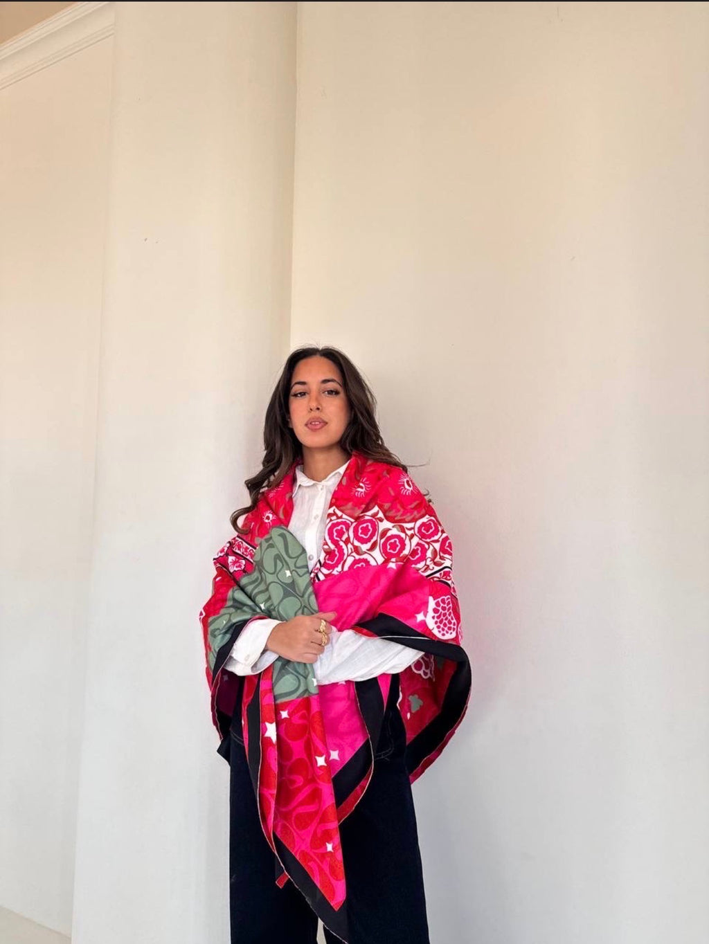 Colourful play scarf