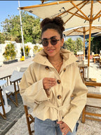 Skyline High Collar Short