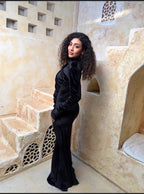 Velvet Silhouette Dress Body