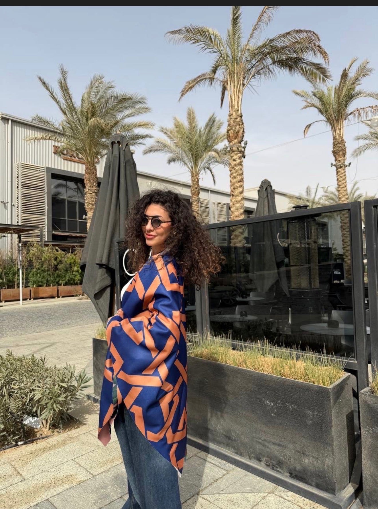 Geometry Nights Scarf