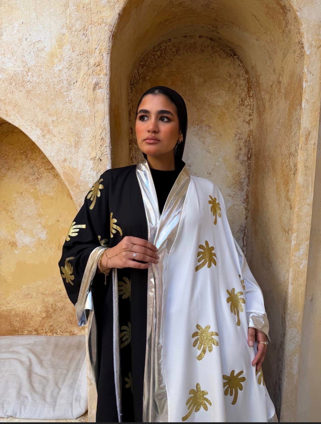 Golden Palm Dual Kaftan
