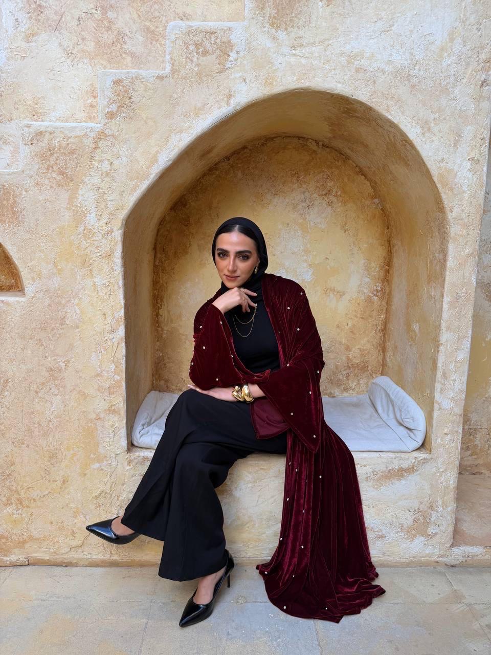 Velvet Luna Dot Kaftan