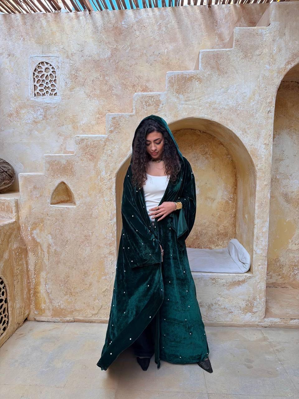 Velvet Luna Dot Kaftan