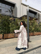 Long Pattern Play Cardigan