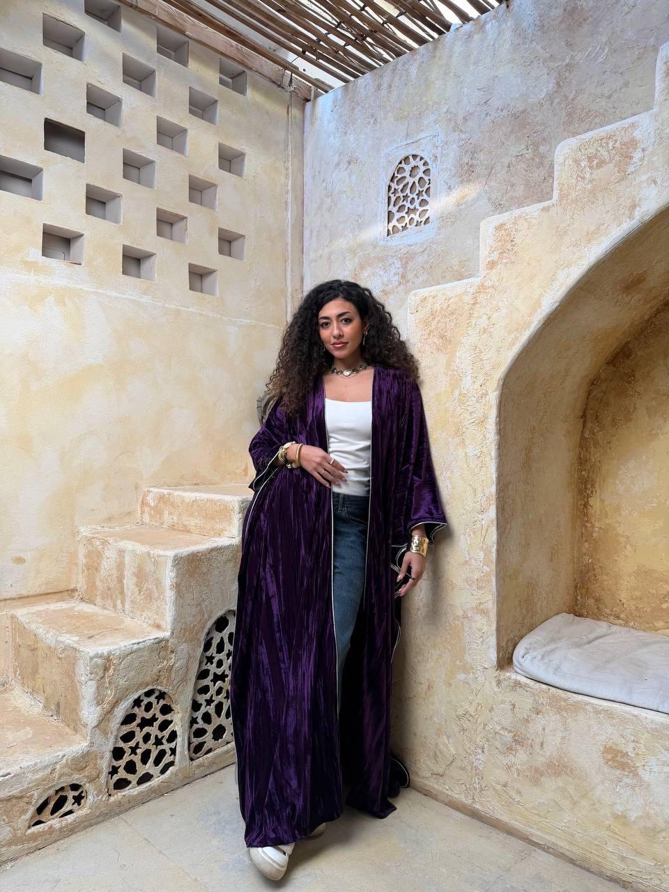 Velvet Dusk Kaftan