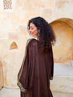 Velvet Harf Line Kaftan