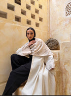 Moonlit Linen Kaftan