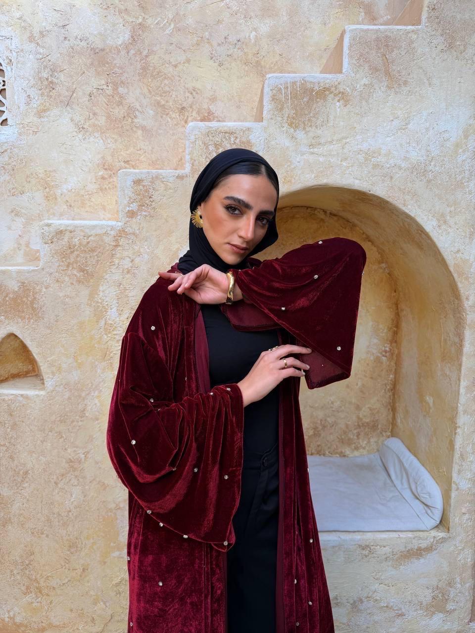 Velvet Luna Dot Kaftan