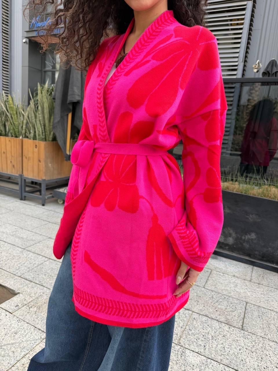 Short Pattern Play Cardigan