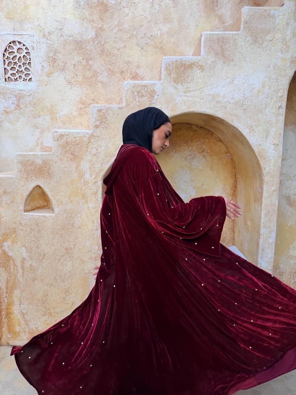 Velvet Luna Dot Kaftan