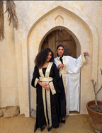 Andalus Belted Dress Arabian