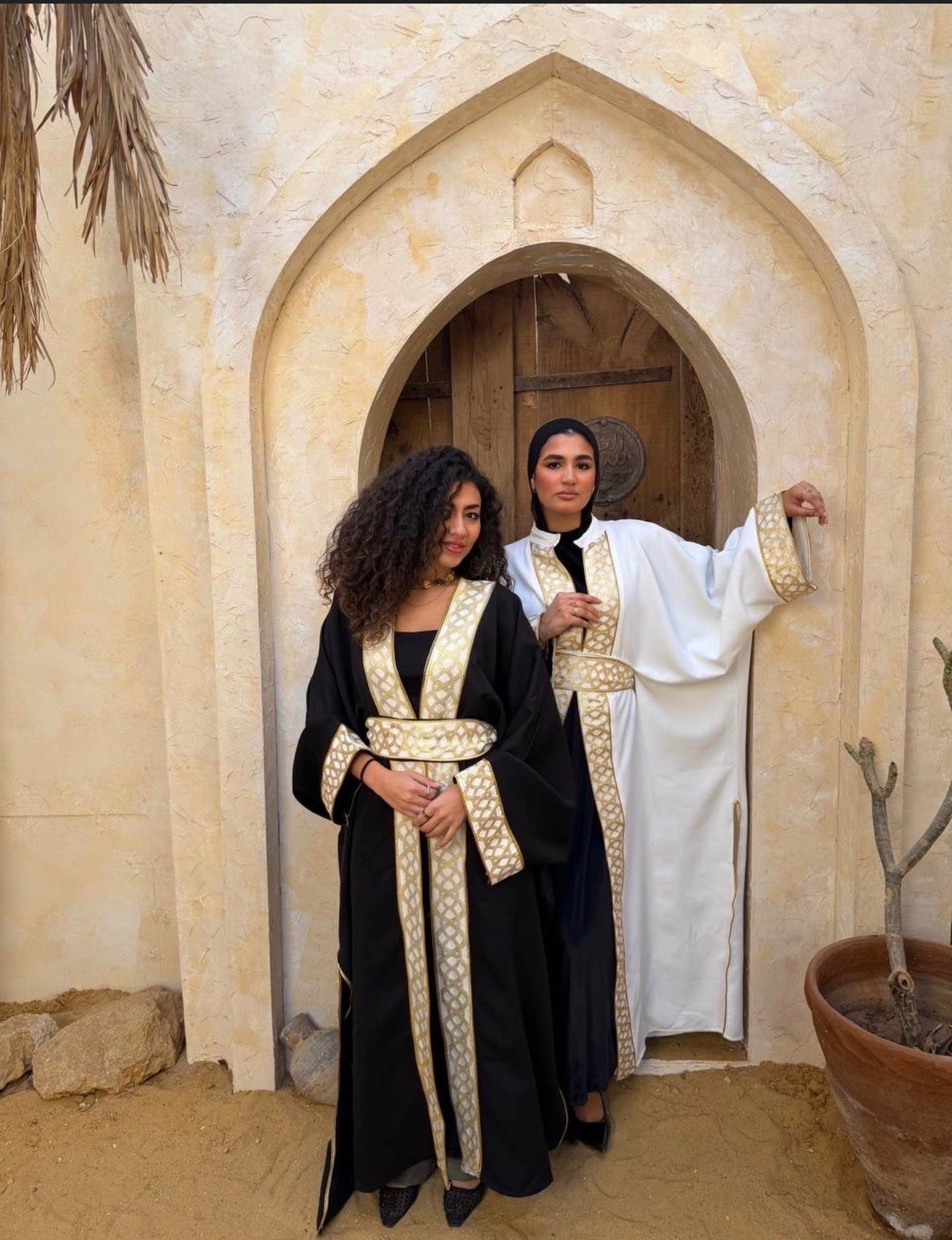 Andalus Belted Dress Arabian