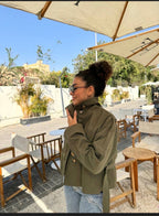 Skyline High Collar Short