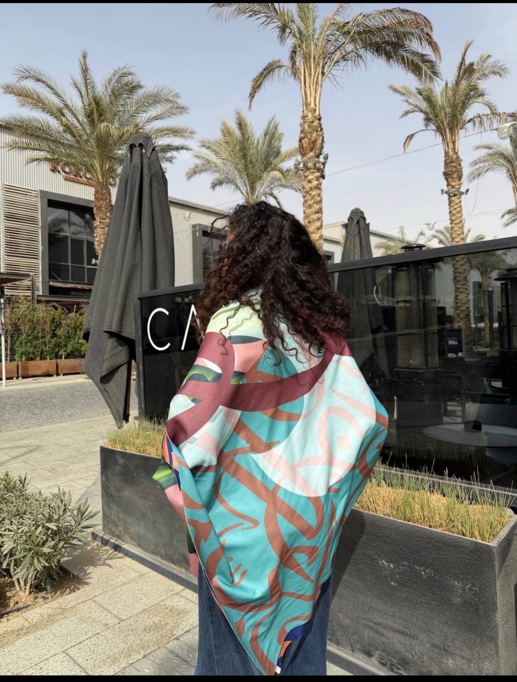 Geometry Nights Scarf