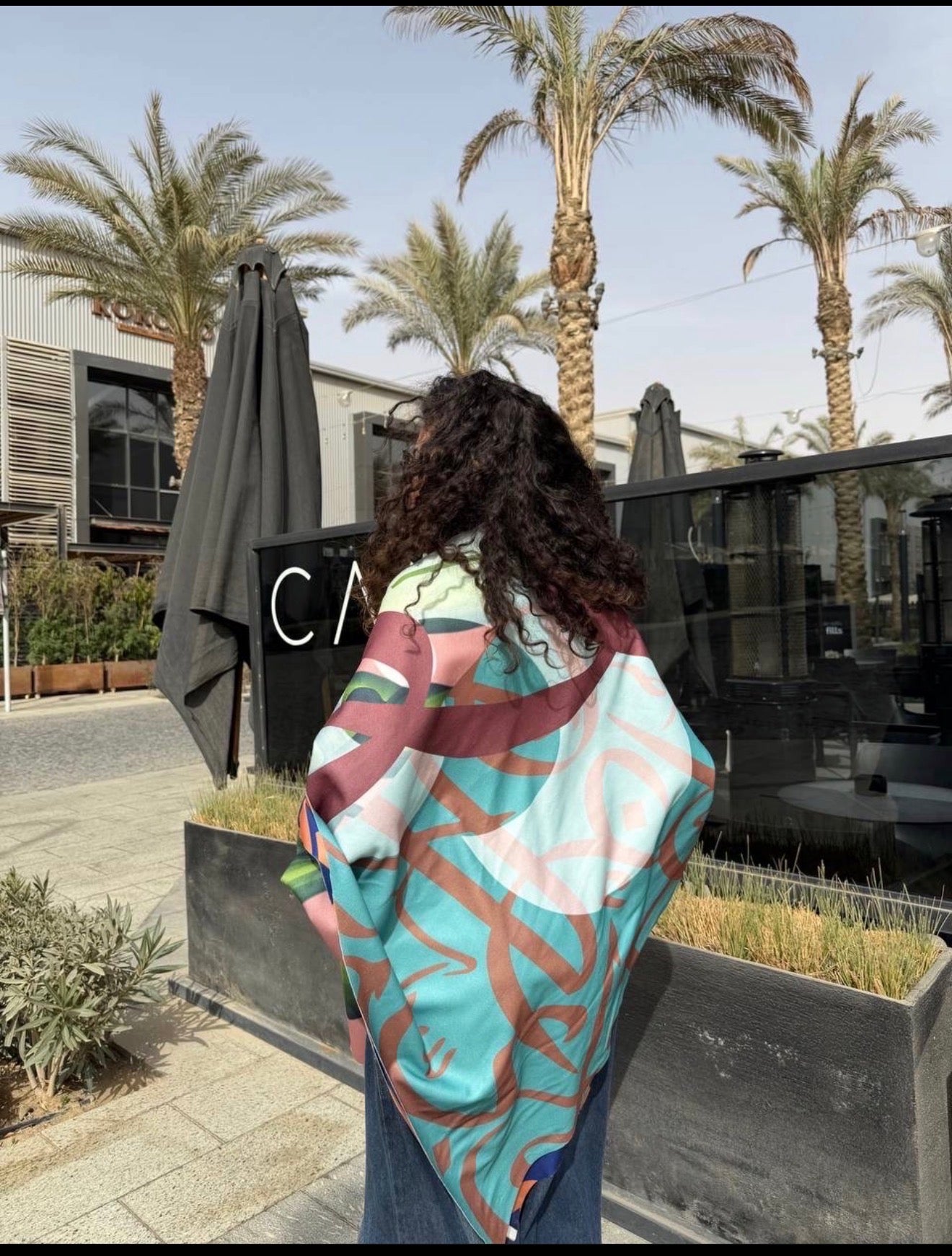 Geometry Nights Scarf