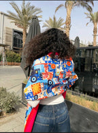 Nazar Pop Reversible Scarf