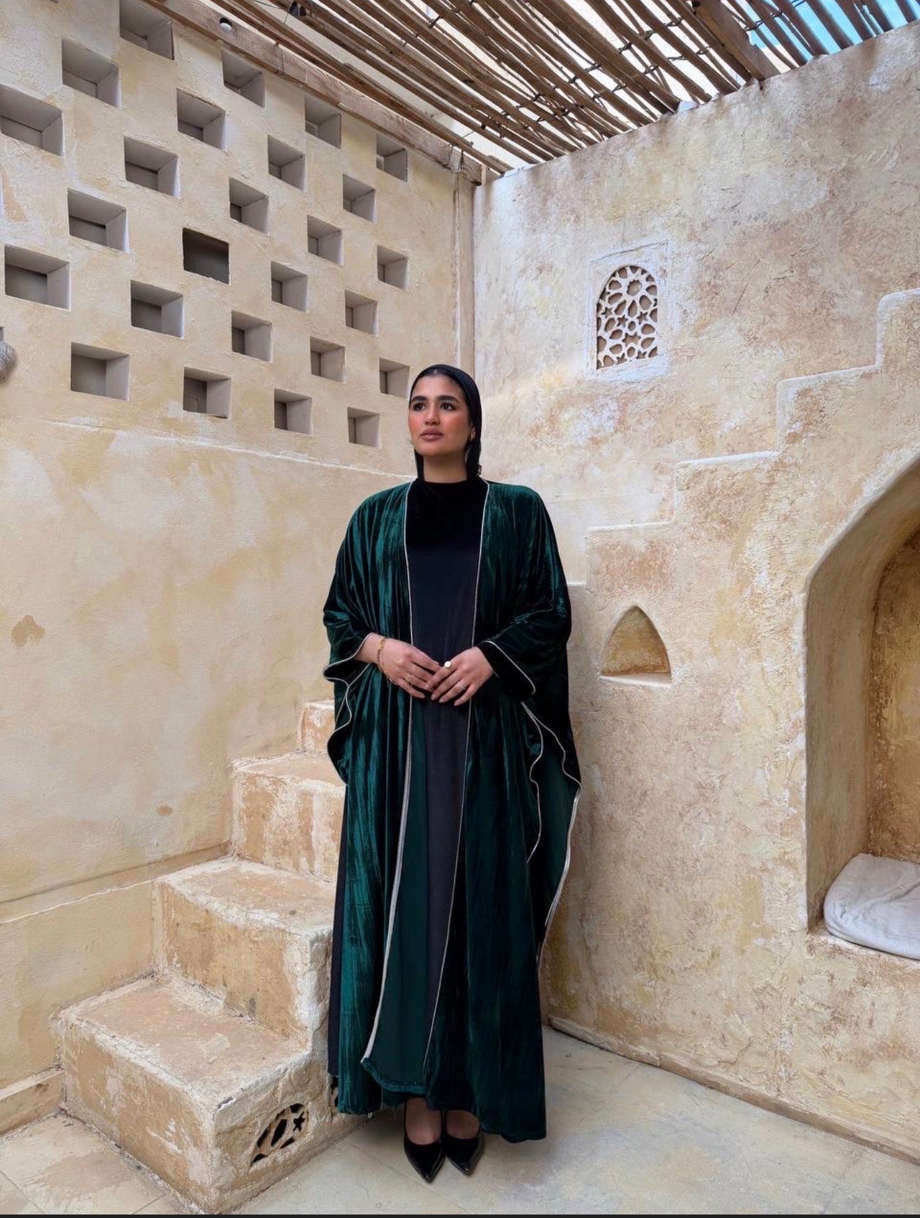 Velvet Dusk Kaftan