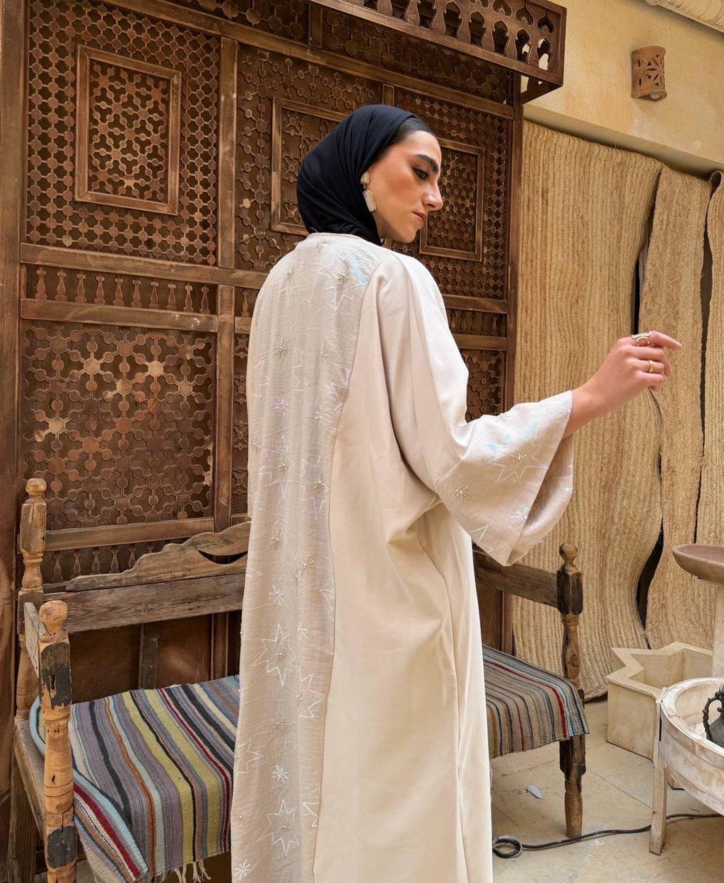 Linen Heirloom Kaftan