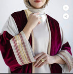 Velvet Dune Stripe Kaftan