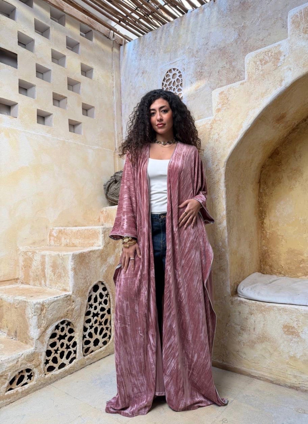 Velvet Dusk Kaftan