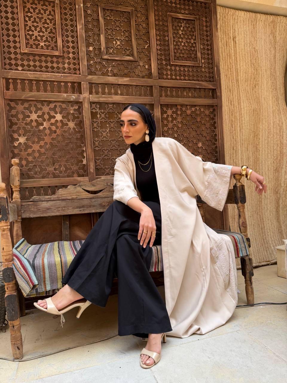 Linen Heirloom Kaftan