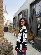 Short Pattern Play Cardigan