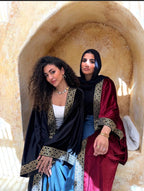 Velvet Geometry Kaftan