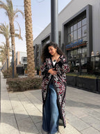 Long Pattern Play Cardigan