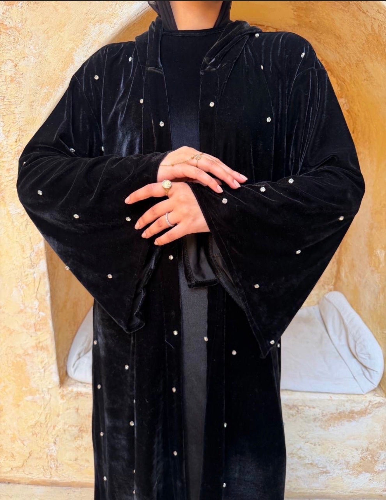 Velvet Luna Dot Kaftan