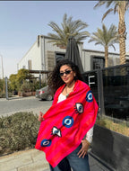 Nazar Pop Reversible Scarf