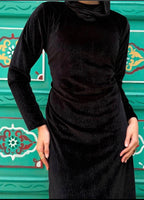 Velvet Silhouette Dress Body