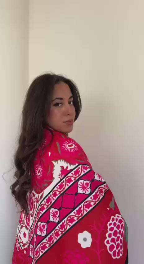 Colourful play scarf